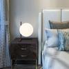 Modern Minimalist Glass Household Table Lamp Nordic Creative Personality Bedroom Bedside Lamp Hoom Decoration Ball Desk Light