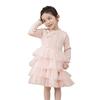 [VIISEN] дети ребенок цельный длинный рукав девочка детская одежда дети принцесса платье тюль милая одежда свадьба презентация По дороге в школу