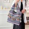 Retro Tassel Shoulder Bag Large Capacity Bohemian Messenger Bag Ethnic Style Vest Bag  Travel