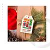 Merry Christmas New Year Gift Tags Hanging Blessing Cards Christmas Tree Labels Kraft Paper Tags