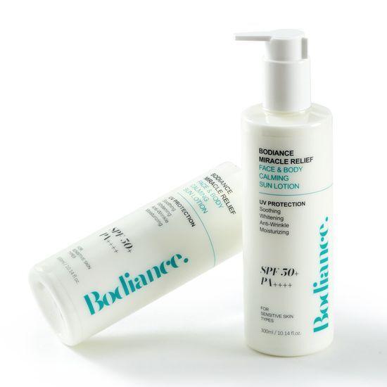 Bodiance Miracle Relief Face & Body Calming Sun Lotion 300ml