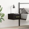 1 Piece of Simple Wall Mounted Bedside Table with Drawer Storage Storage, 35x35x20 Cm