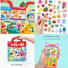 Made In Korea, KC-Certified – Pinkfong Bag Sticker Set (Café Play / Market Play) 3 Options