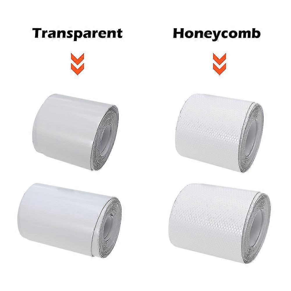 83'' / 75'' White Sup Board Protection Tape Surfboard Rail Protective Film