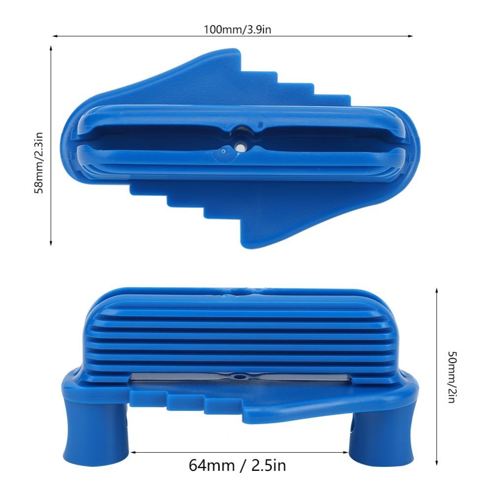 2pcs Blue Woodworking Marking Gauge Fits Standard Pencils Offset Marking Tool Woodworking Projects