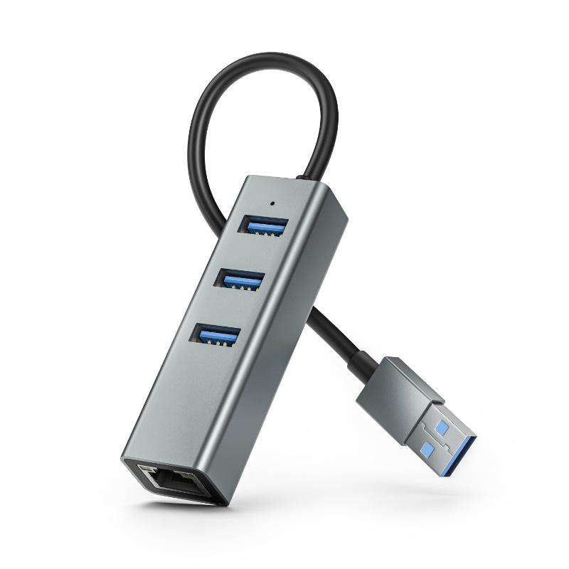 USB-C Док-станция с Gigabit Ethernet и адаптером USB 3.0 на RJ45 для ноутбуков и планшетов