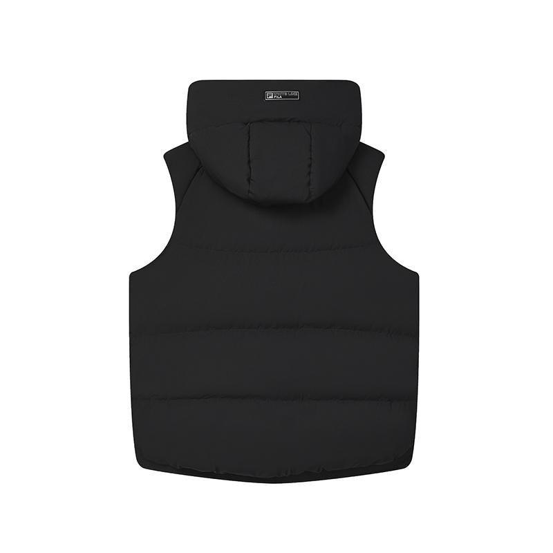 New FILA Down Vest Women's Jet Black F11W443901FBK