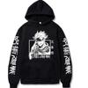 6 Colors Jujutsu Kaisen Hoodie Hip Hop Anime Pullovers Tops Loose Long Sleeves Autumn Man Cloth