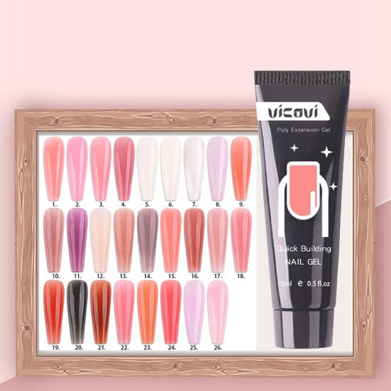 УФ-гель для ногтей Многоцелевой, экономит труд, легко наносится, превосходный аксессуар для наращивания ногтей