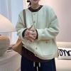 Кардиган женский вязаный с круглым вырезом, одежда женская, осень, новый, свободный и тонкий, универсальный, на пуговицах, куртка-свитер