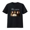 The Bee Gees Vintage Band Print Cotton T Shirt Black Available in S 5Xl vintage Soft homme Comfortable Slightly fashion