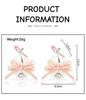 SM Product Adjustable Stainless Steel Bell Bow Nipple Clamp Clip BDSM Toys for Women Man