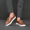 202 Spring and Autumn British Style One Pedal Tassel Loafers Men's Casual Shoes Fashion Pattern Beans