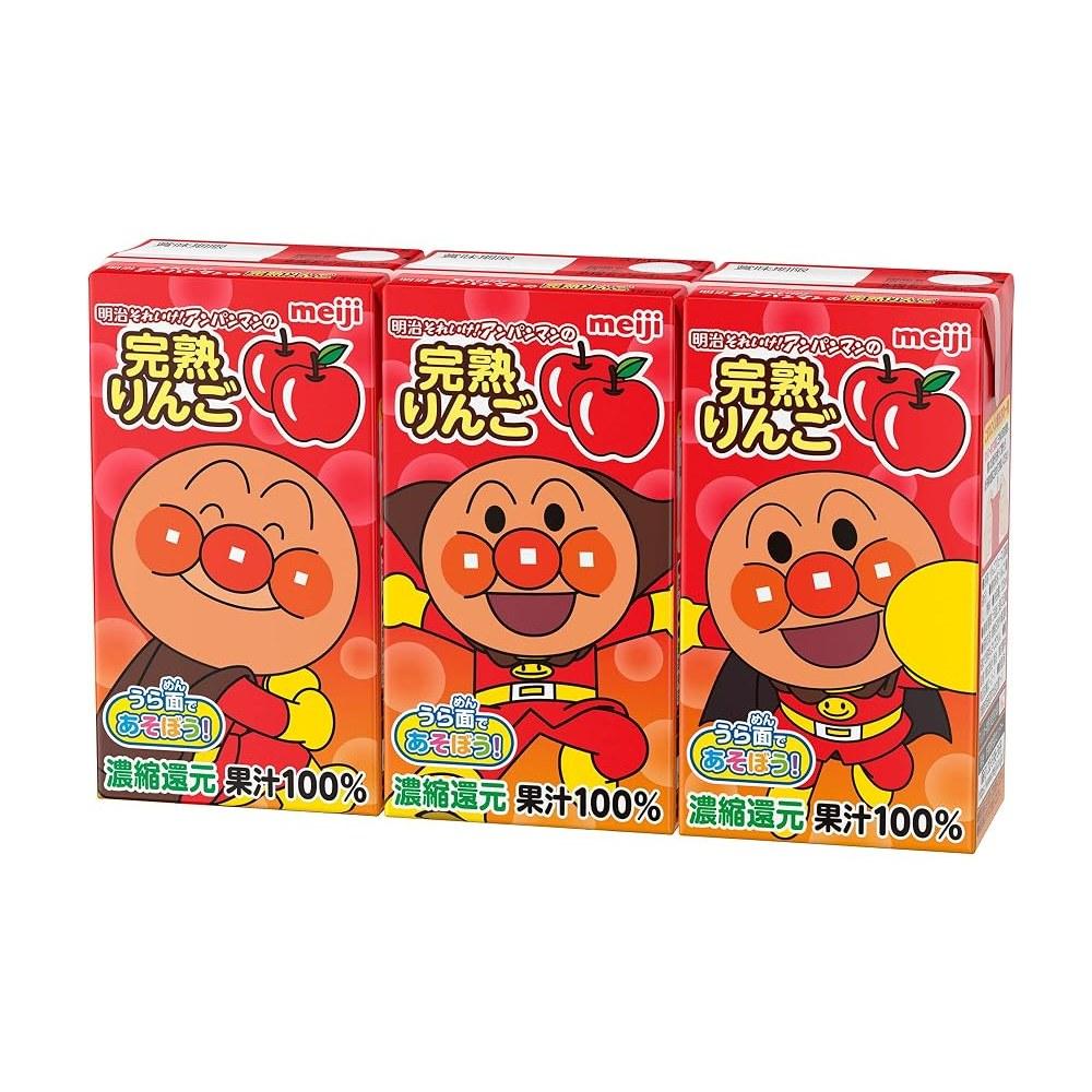 Japanese Product Meiji Anpanman Ripe Apple Drink 100 125ml