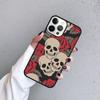 Skull with dimand eyes Phone Case Cover For iPhone 17 Air 15 16 14 13 12 Pro Max 11 Pro Max Plus Coque Shell