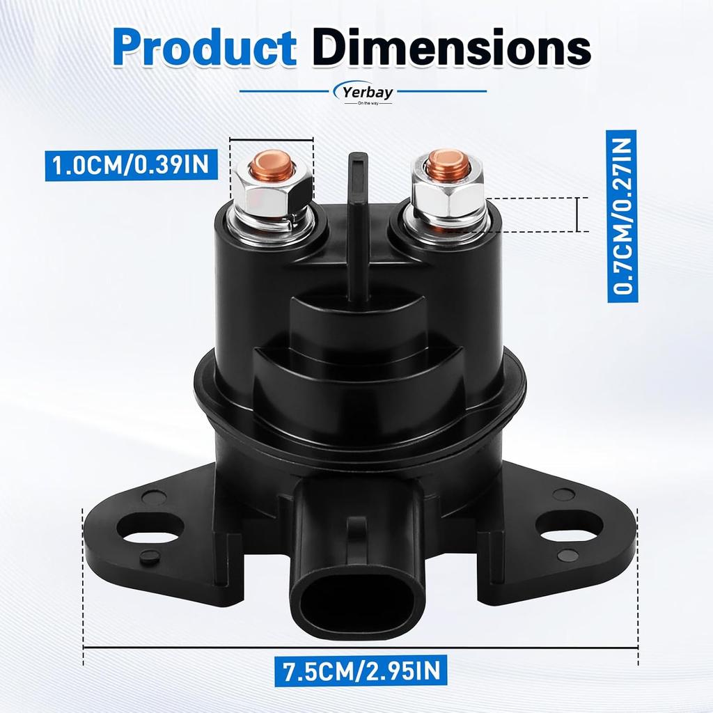 278001802 278003012 Starter Solenoid Relay For Can-Am Defender HD5/8/10 500 800 1000 Maverick Max X3 1000R For Sea-Doo 3D GS GSI GSX GTI GTX RX RXP