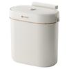 Wall-Mounted Trash Can with Lid for Bathroom, Toilet, Kitchen, or Household Use - High-End Crevice Storage Solution