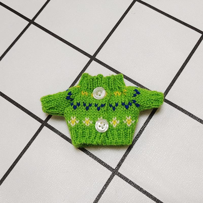 Аксессуары для одежды для куклы Лабубу: Свитер, кардиган и шарф (Кукла в комплект не входит.) - В наличии