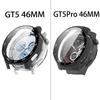 Чехол для Huawei Watch GT 5/GT5 Pro 46 мм Защитное стекло для экрана и Жесткий ПК Защитный бампер Huawei GT5 Чехол Аксессуары