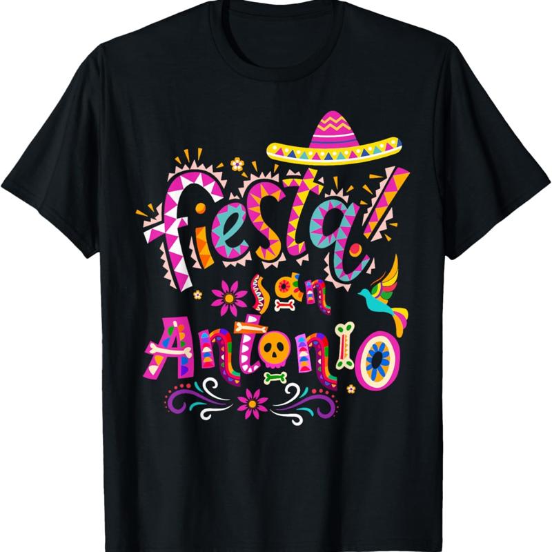 Fiesta Squad San Antonio Texas Cinco De Mayo laisse un t-shirt