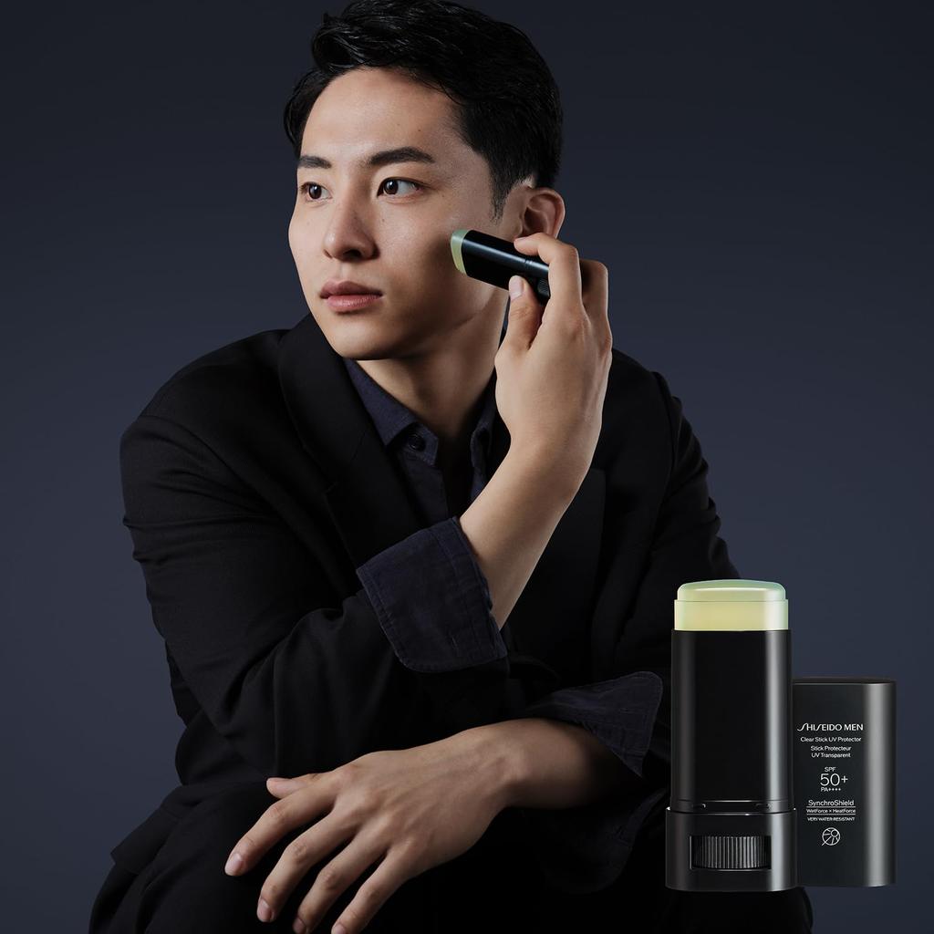 SHISEIDO MEN Clear Stick UV Protector Sunscreen Citrus Woody 20g Мужской SPF50+ PA++++
