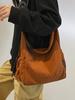 Nylon Tote Bag With Zipper Pocket For Casual Travel And Daily Use