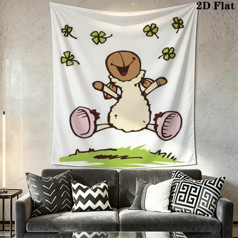 JOLLY Wall Tapestry Aesthetic Wall Hanging Printed Fabric Blanket Decorative Tapestries for Bedroom Living Room Home Decor