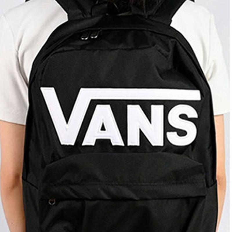 Vans Коллекция Old Skool Полиэстеровый Рюкзак Обычный Унисекс Черный Vans VN0A5KHPY28