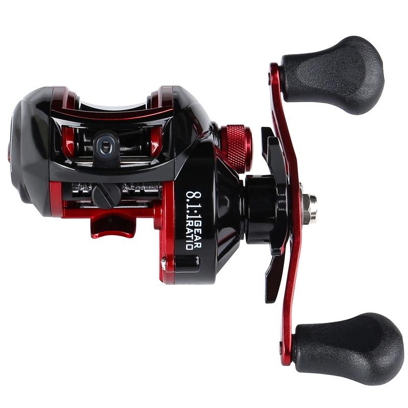 Baitcasting Reel 18+1BB 8.1:1 High Speed Fishing Reel Casting Reel for Freshwater Saltwater Fishing