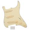 Предварительно смонтированный комплект звукоснимателей Single Coil Beige Электрогитара Музыкальные инструменты Аксессуары