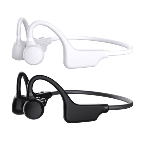 Наушники с костной проводимостью Беспроводные Открытые Earbuds Водонепроницаемые Легкие Спортивные наушники для ушей для бега На открытом воздухе Тренировки
