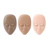 3шт. Головка манекена для ресниц, съемная, сменная, веки, модель головы для практики наращивания ресниц для красоты