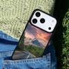 Чехол для телефона "Дорога и закат" для iPhone 17 AIR 16 Pro Max 15 14 Pro 11 12 13 Ударопрочный силиконовый чехол
