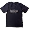 Мужская футболка Slipknot с логотипом X-Large Черная