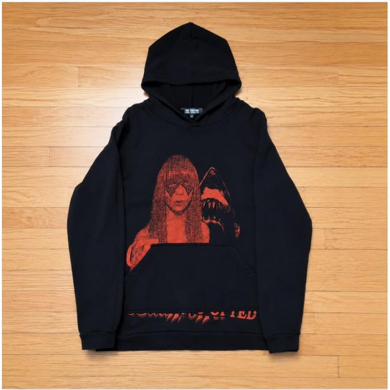 Oversized Y2K Hooded Sweatshirt With Zipper Front Digital Print Loose Fit Streetwear Women
