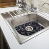 Прочный коврик для раковины, Вырезаемый вкладыш для кухонной раковины, Без запаха, Не для посудомоечной машины, Подходит для раковин из нержавеющей стали