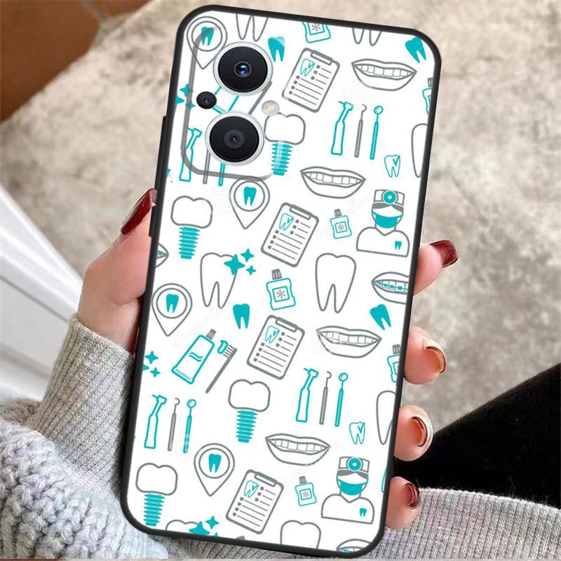 Стоматолог Зубной Медсестра Чехол Для OPPO Reno 3 4 5 6 7 8 Lite 2Z 4Z 5Z 8T OPPO Find X6 X5 Pro X2 Neo X3 Lite Чехол