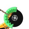 10in1 ABS Power Drill Bit Sharpener Multifunctional Drill Bit Grinding Tool  for 100 Angle Grinder