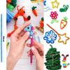 Игрушки для рукоделия 1 шт., детский набор для самостоятельного изготовления, обучающие материалы для самостоятельного изготовления, набор разноцветных перьев, блесток, аксессуары для моделей