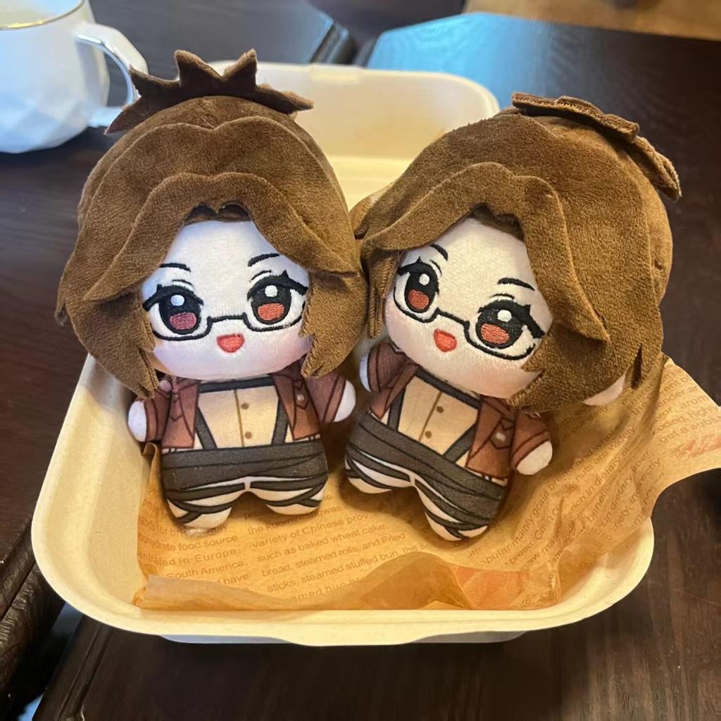 10см Аниме Ханге Зоэ Косплей Плюшевая Кукла Подвеска Атака Титанов Мягкая Игрушка Подарок на День Рождения