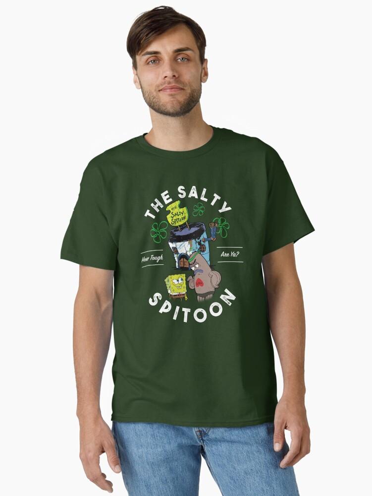 SpongeBob SquarePants SpongeBob SquarePants The Salty Spitoon How Tough Are Ya Classic T-Shirt