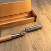 LACHIEVA LUX Luxury Writing Instrument Natural Wood German Nib Fountain Pen Gift Set Gift Wood Karin, (Natural Maple)