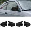 Глянцевая Черная Накладка на Зеркало Заднего Вида (Рог) для Honda Civic 2004-2005