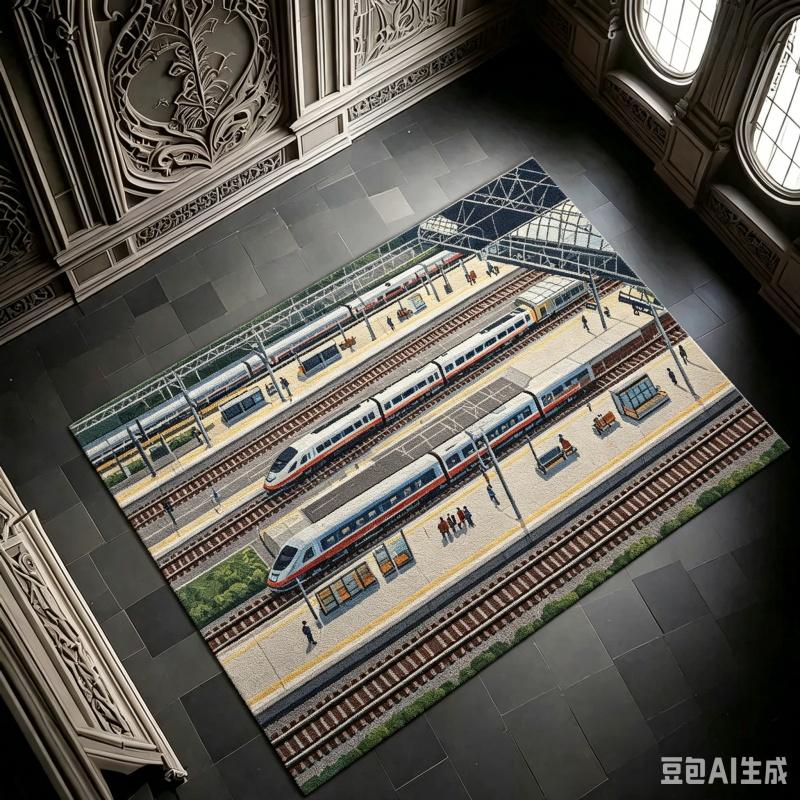 Newest Floor Mat Mini Airport Plane Runway Print Large Doormat Aviation Decor Living Room Floor Mat