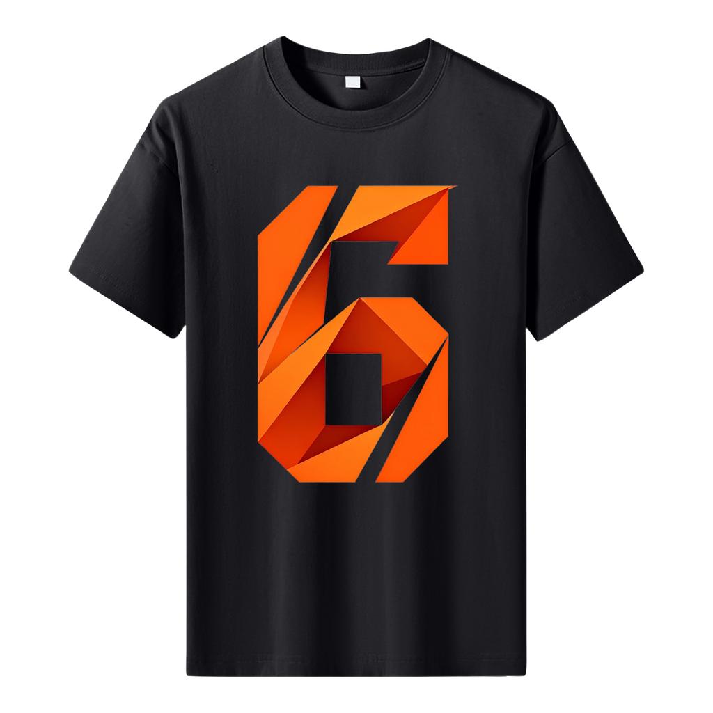 Мужская футболка с коротким рукавом с принтом Мужская свободная повседневная футболка с коротким рукавом