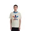 adidas Мужская футболка Originals Adicolor 70-х годов Бежевая IP6967