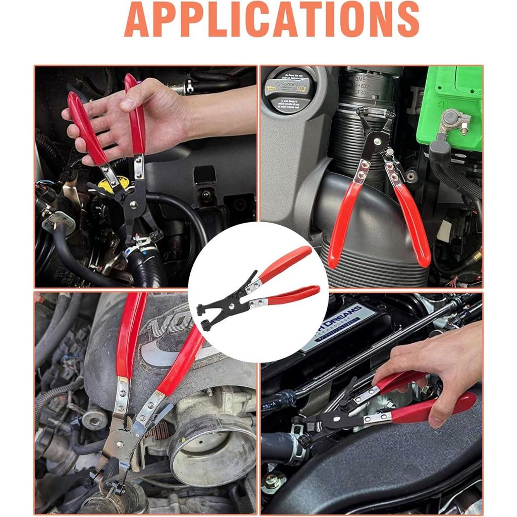 Hose Clamp Pliers Hose Clamp Tool For Removing And Installing Pipe Clamps For Automotive Repair Small Engine Repair, Home Plumbing Repair
