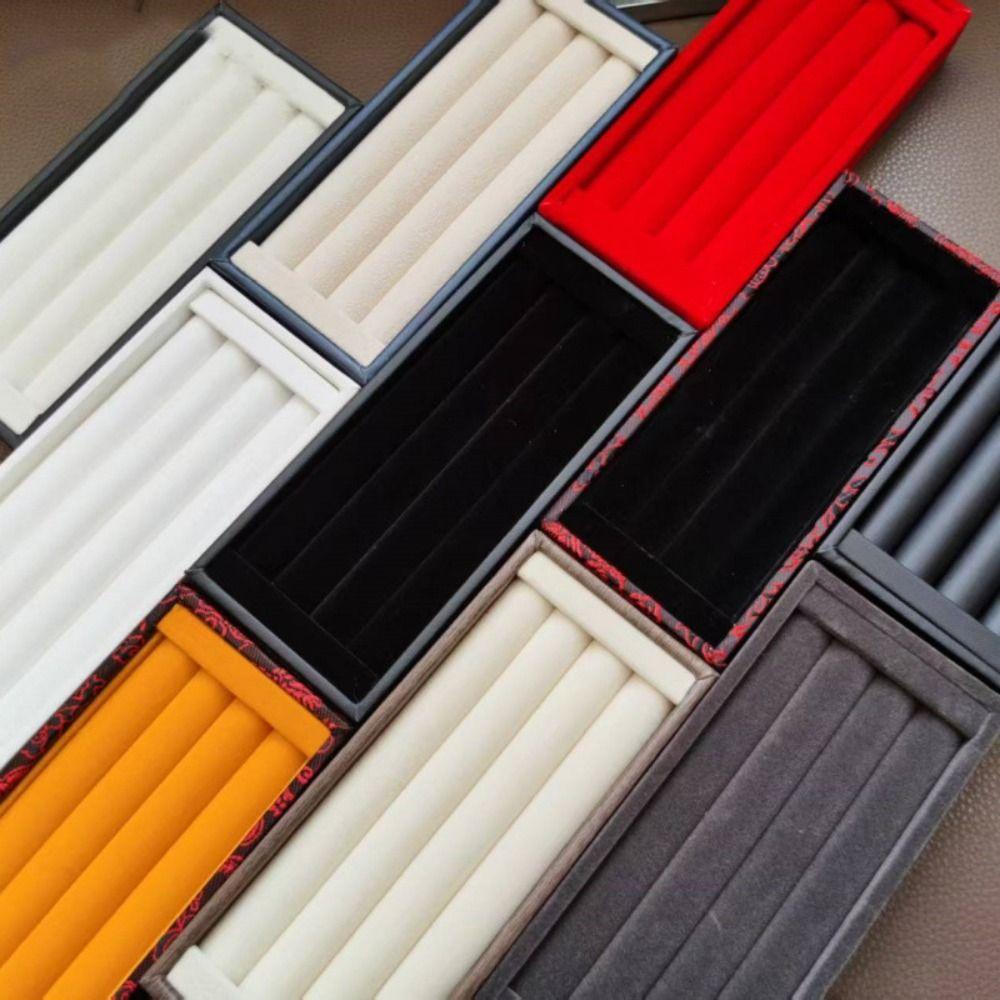 Mini Rings Earrings Organizer PU Velvet Jewelry Display Holder Jewelry Storage Pallet Nightstand