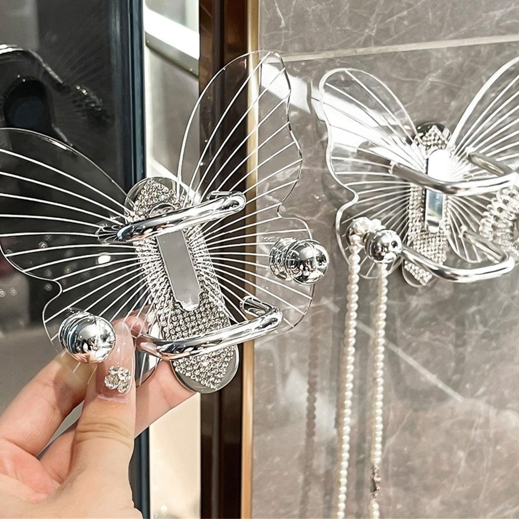 Роскошная акриловая подставка для расчесок со стразами, стойка для хранения украшений, подходит для стильных женщин и салонных профессионалов