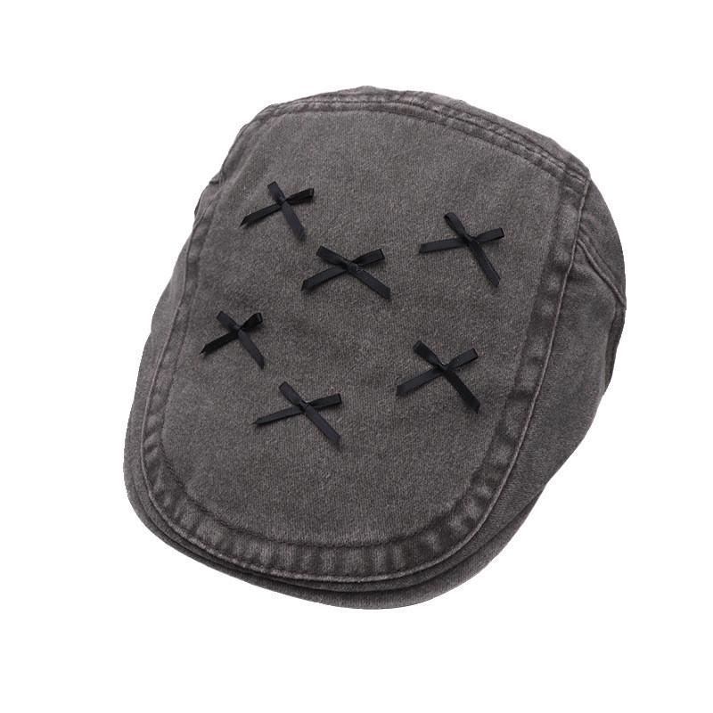 Cozy And Stylish Bow Tie Beret For Women Comfortably Warm All Year Round